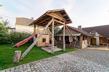 Фото номера Дом с 3 спальнями Дома для отпуска Уютный дом с баней и беседкой возле Минска г. Острошицкий городок 27